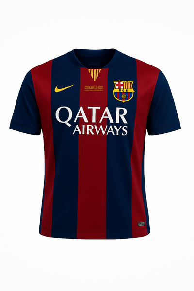 Neymar Jr #11 Barcelona 2015 Short Sleeve Jersey
