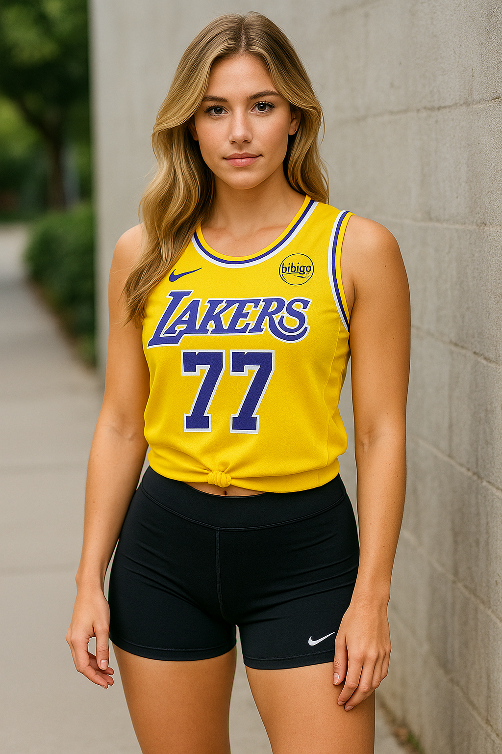 Luka Doncic #77 Los Angeles Lakers 2025 Sleeveless Jersey