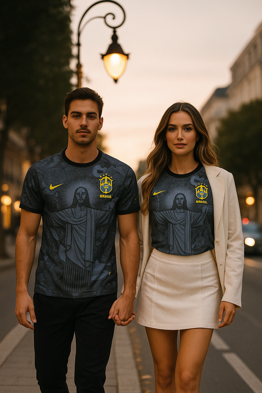 Brazil Christ The Redeemer Short Sleeve Jersey