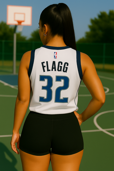 Cooper Flagg #32 Dallas Mavericks sleeveless jersey, featuring authentic player details and premium quality. Fast shipping available.