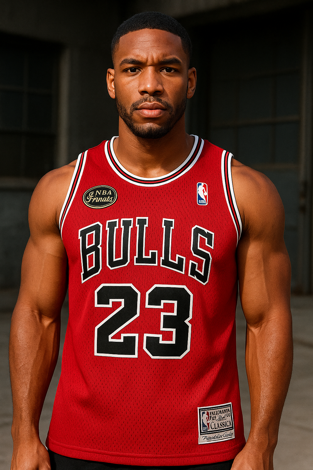 Michael Jordan #23 Chicago Bulls 1998 Sleeveless Jersey