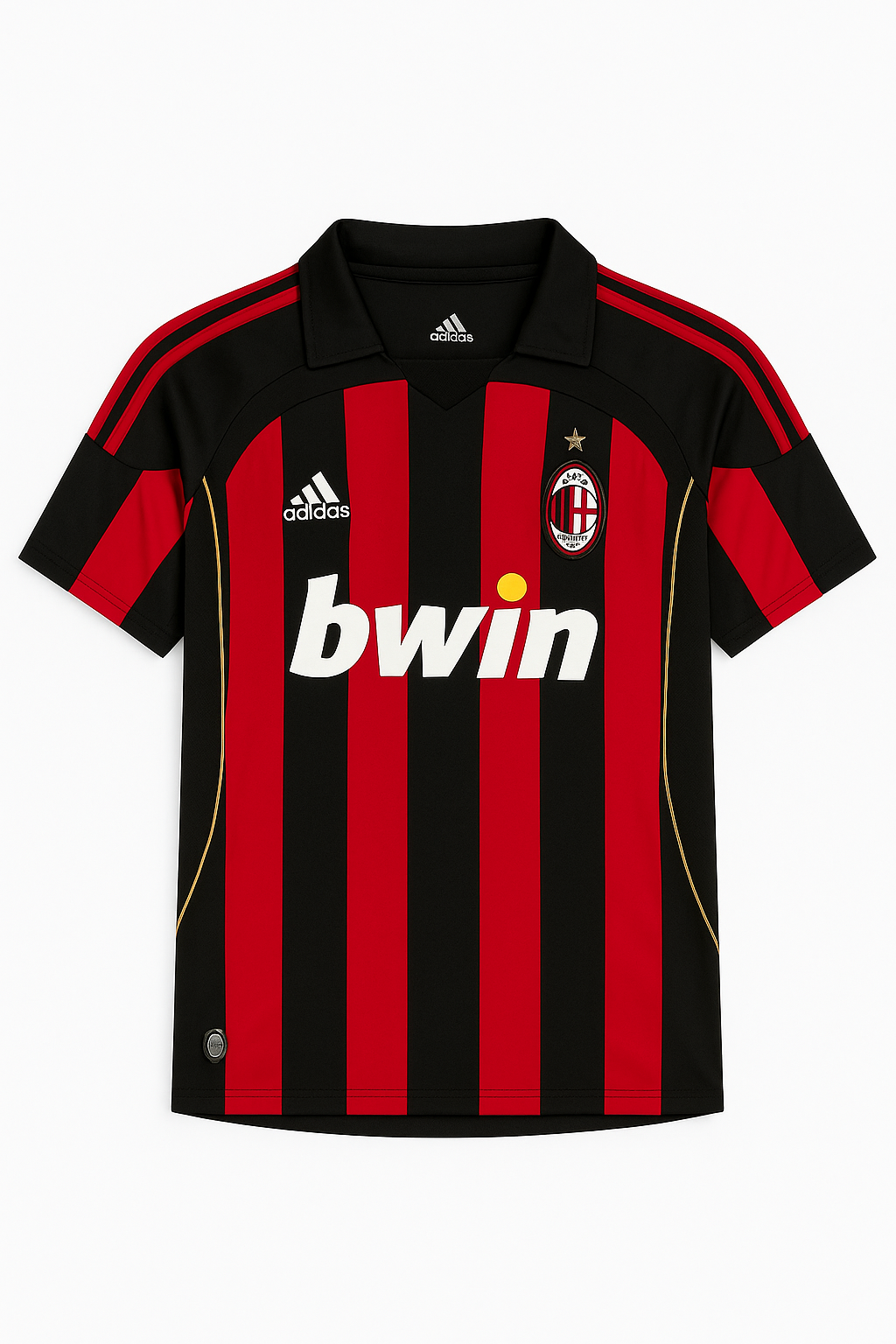 Paolo Maldini #3 A.C Milan 2007 Short Sleeve Jersey