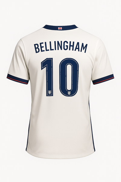Jude Bellingham #10 England euros 2024 Short Sleeve Jersey