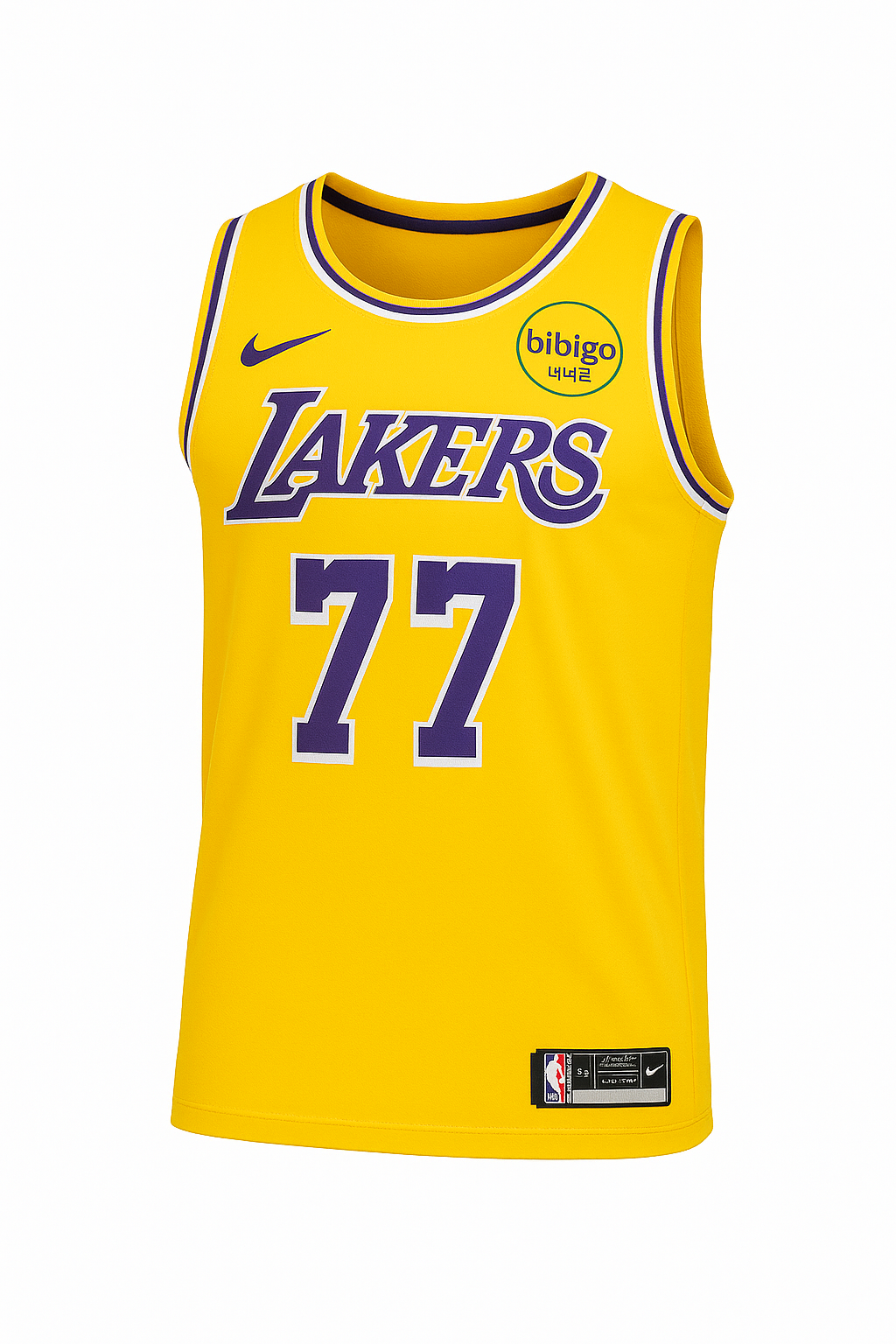 Luka Doncic #77 Los Angeles Lakers 2025 Sleeveless Jersey