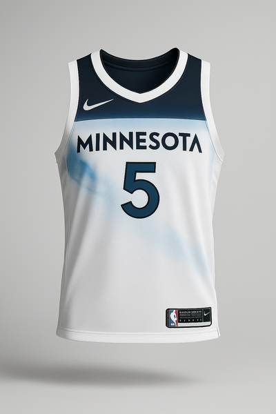 Anthony Edwards #5 Minnesota Timberwolves 2025 Sleeveless Jersey