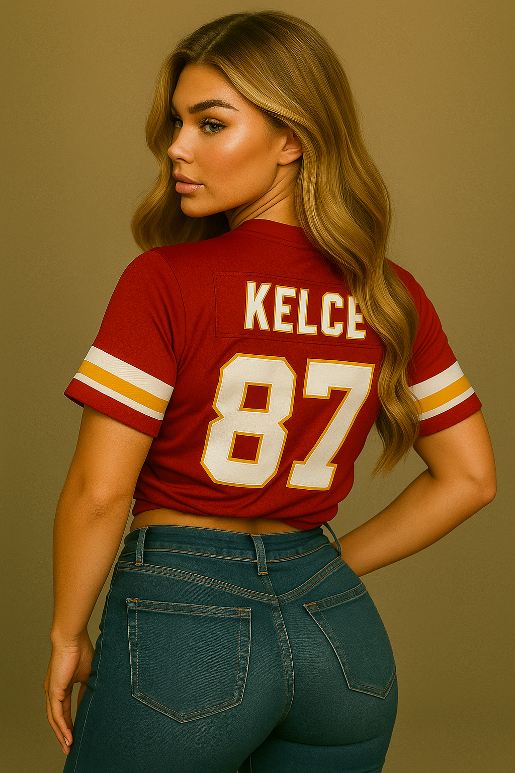 Travis Kelce #87 Kansas City Chiefs 2025 Short Sleeve Jersey
