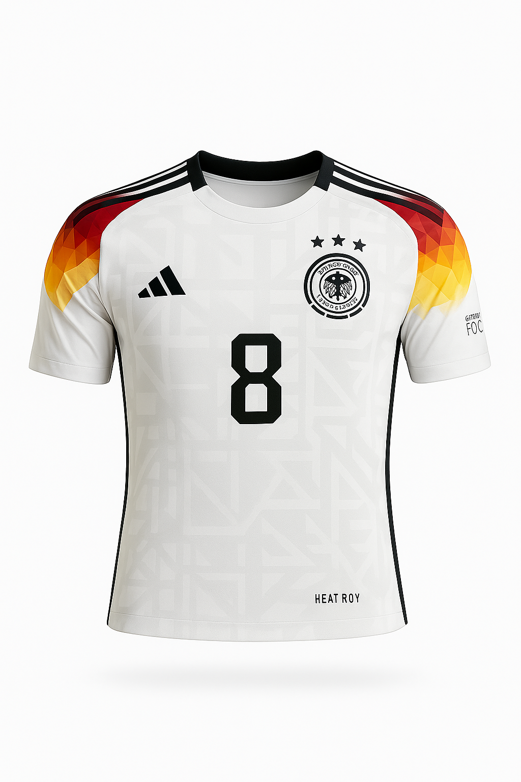 Toni Kroos #8 Germany Euros 2024 Short Sleeve Jersey