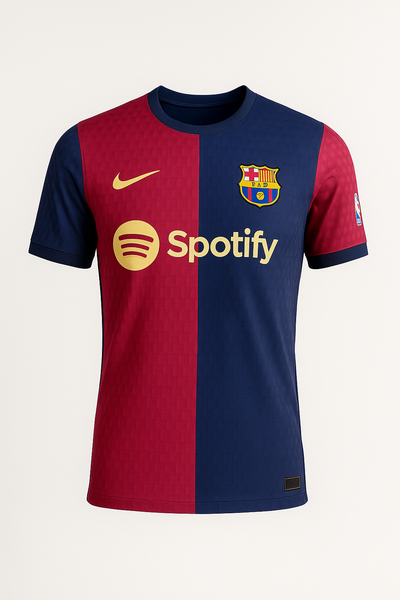 Lamine Yamal #19 Barcelona 2024 Short Sleeve Home Jersey