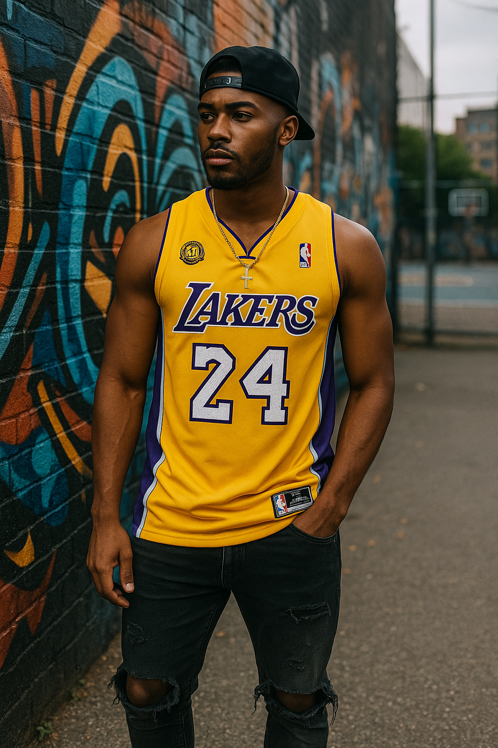 Kobe Bryant #24 Los Angeles Lakers 2008 Sleeveless Jersey