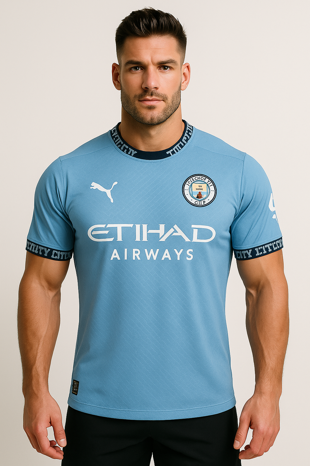 Erling Haaland #9 Manchester City 2025 Short Sleeve Jersey