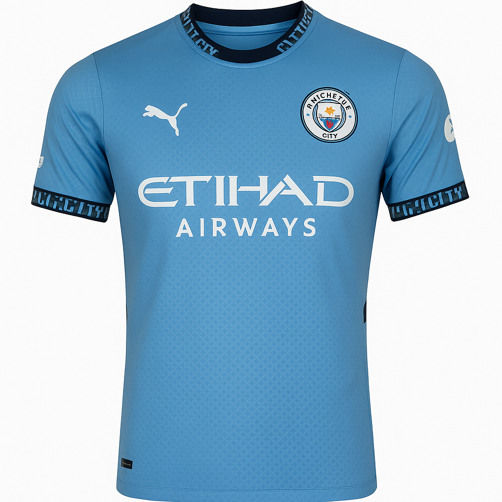 Erling Haaland #9 Manchester City 2025 Short Sleeve Jersey