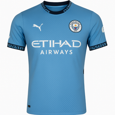 Erling Haaland #9 Manchester City 2025 Short Sleeve Jersey
