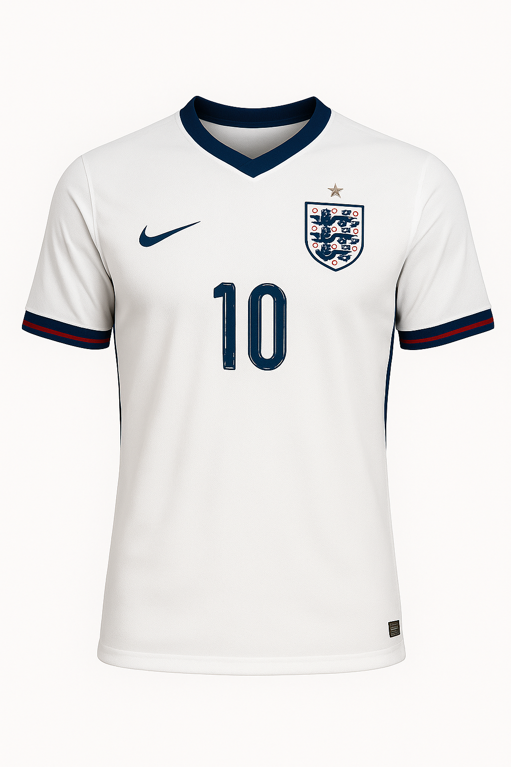 Jude Bellingham #10 England euros 2024 Short Sleeve Jersey