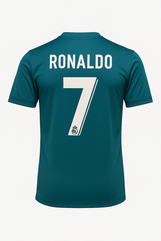 Cristiano Ronaldo #7 Real Madrid 2018 Short Sleeve Jersey