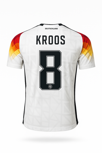 Toni Kroos #8 Germany Euros 2024 Short Sleeve Jersey