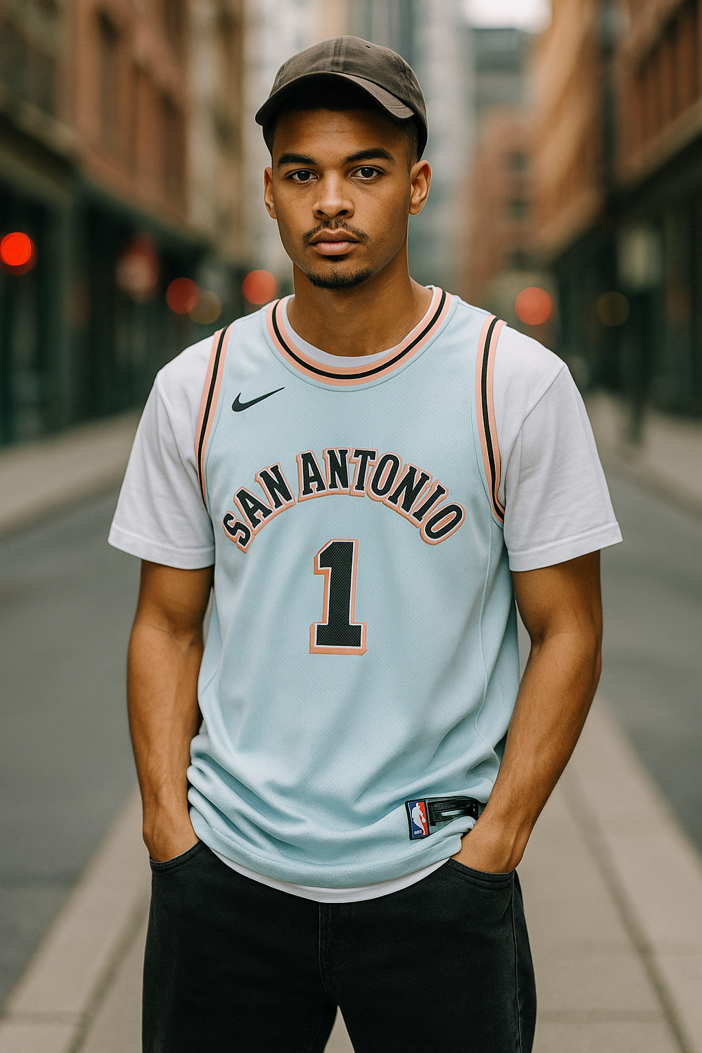 Victor Wembanyama #1 San Antonio Spurs 2025 Sleeveless Jersey