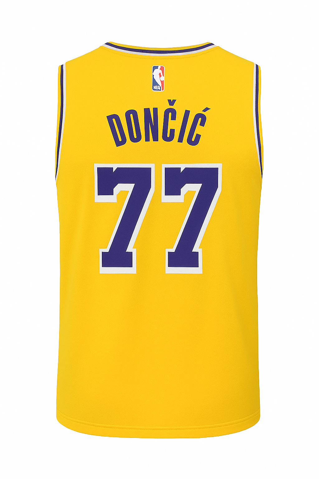 Luka Doncic #77 Los Angeles Lakers 2025 Sleeveless Jersey
