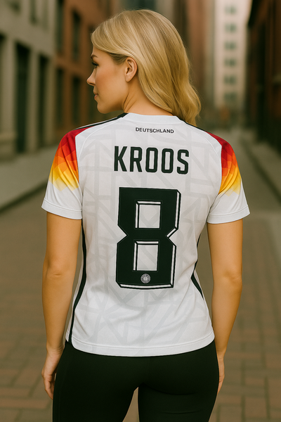 Toni Kroos #8 Germany Euros 2024 Short Sleeve Jersey