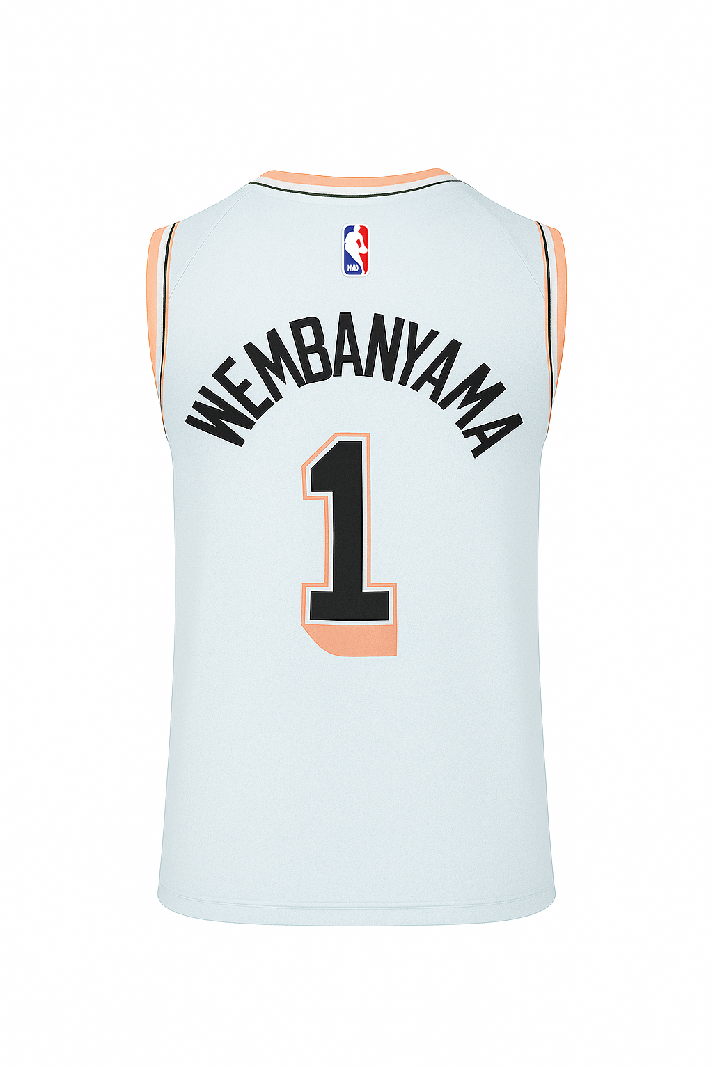 Victor Wembanyama #1 San Antonio Spurs 2025 Sleeveless Jersey