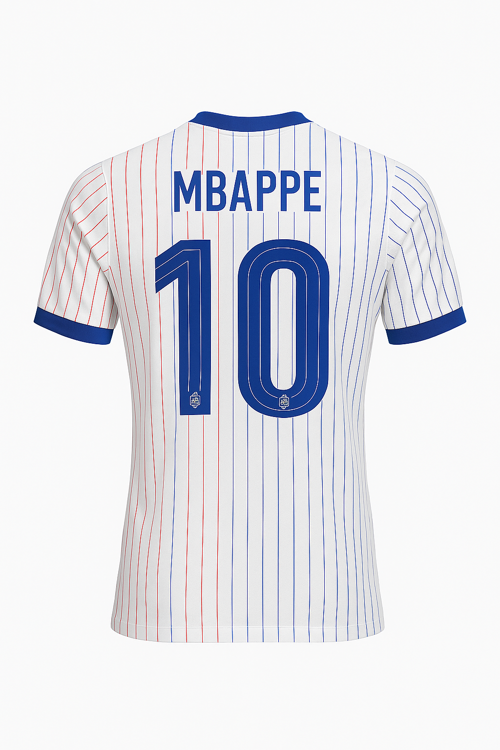 Kylian Mbappe #10 France Euros 2024 Short Sleeve Jersey