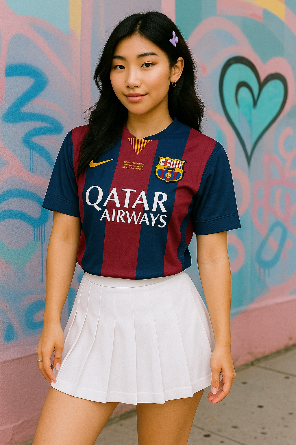 Neymar Jr #11 Barcelona 2015 Short Sleeve Jersey