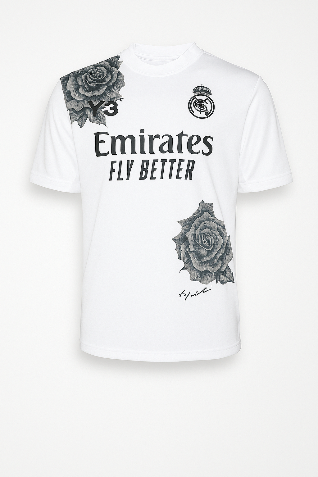 Kylian Mbappe #9 Real Madrid Y-3 Edition Short Sleeve Jersey