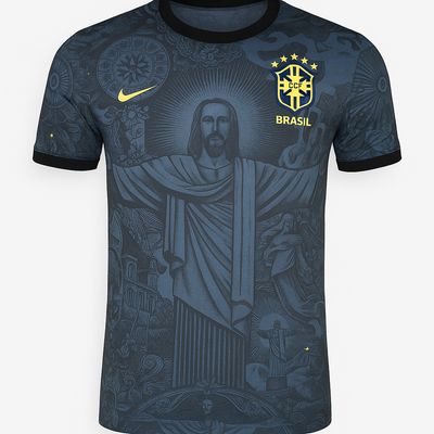 Brazil Christ The Redeemer Short Sleeve Jersey