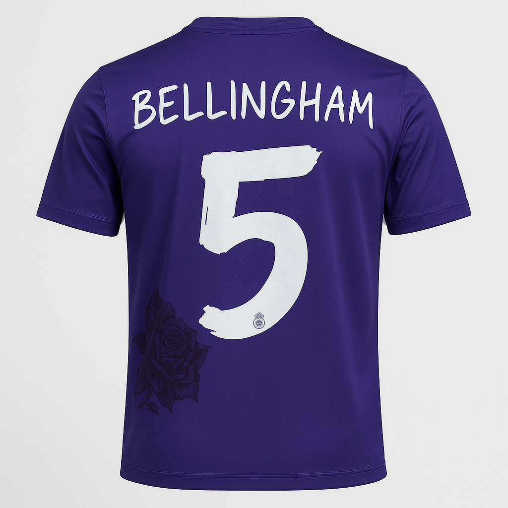Jude Bellingham #5 Real Madrid Y-3 Edition Short Sleeve Jersey
