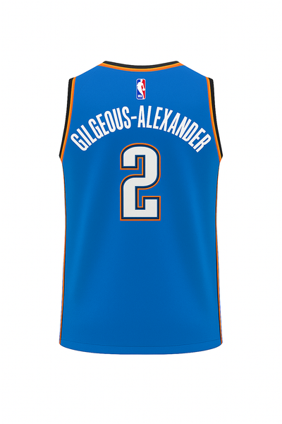 Shai Gilgeous-Alexander #2 Oklahoma CIty Thunder 2025 Sleeveless Jersey