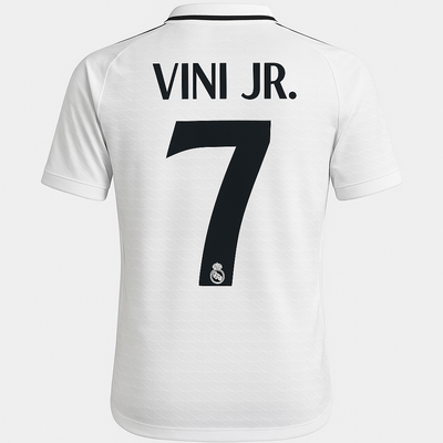 Vinicius Jr #7 Real Madrid 2024 Short Sleeve Jersey