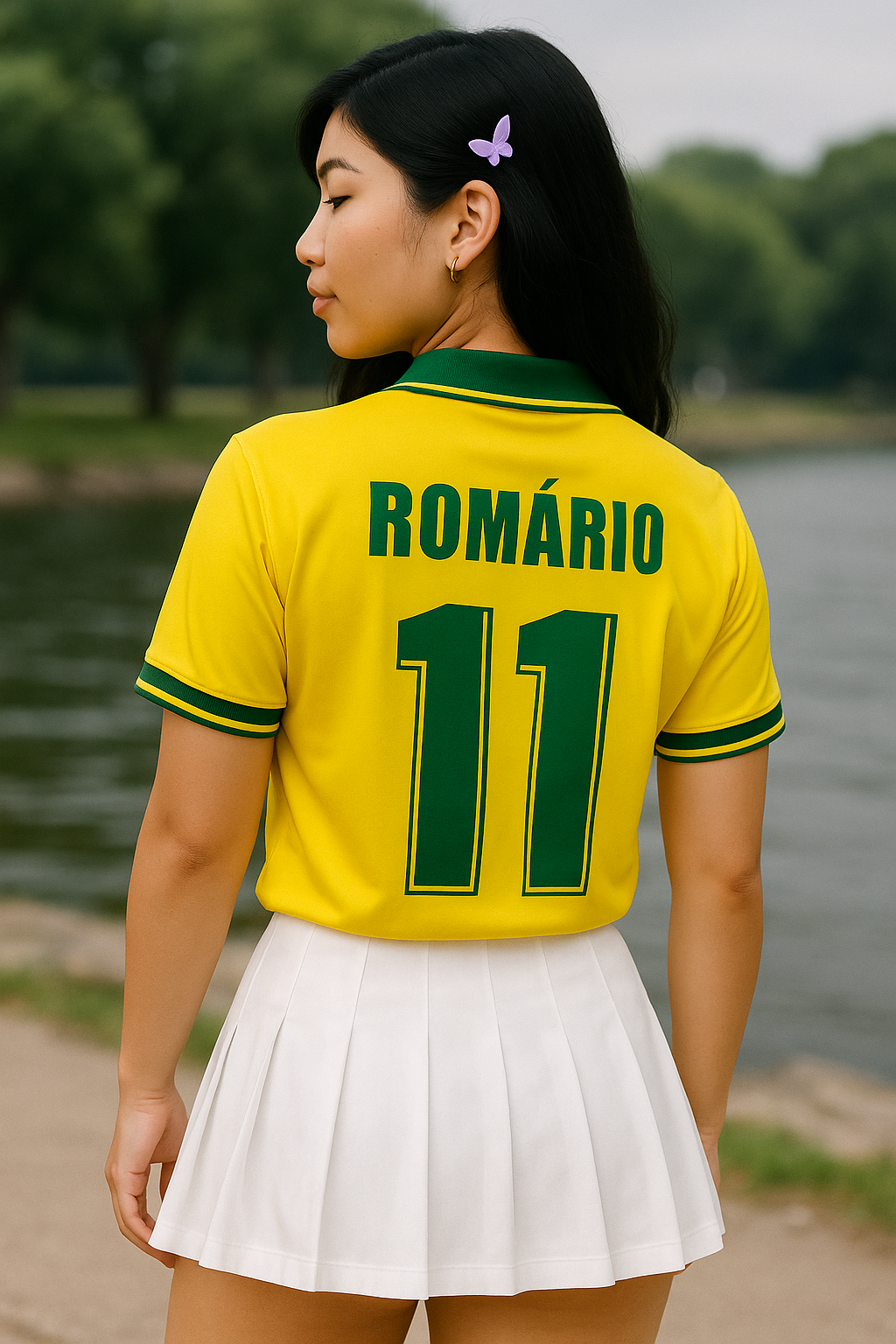 Romario #11 Brazil 1994 Short Sleeve jersey