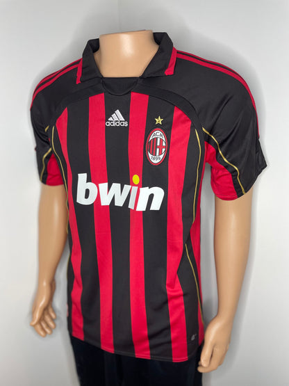 Maldini #3 A.C Milan 2007 Short Sleeve Jersey