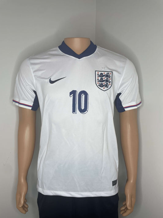 Bellingham #10 England euros 2024 Short Sleeve Jersey