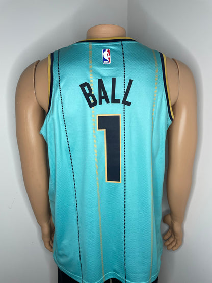 Ball #1  Charlotte Hornets 2025 Sleeveless Jersey