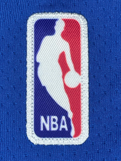 Close up Detail shot of the NBA patch