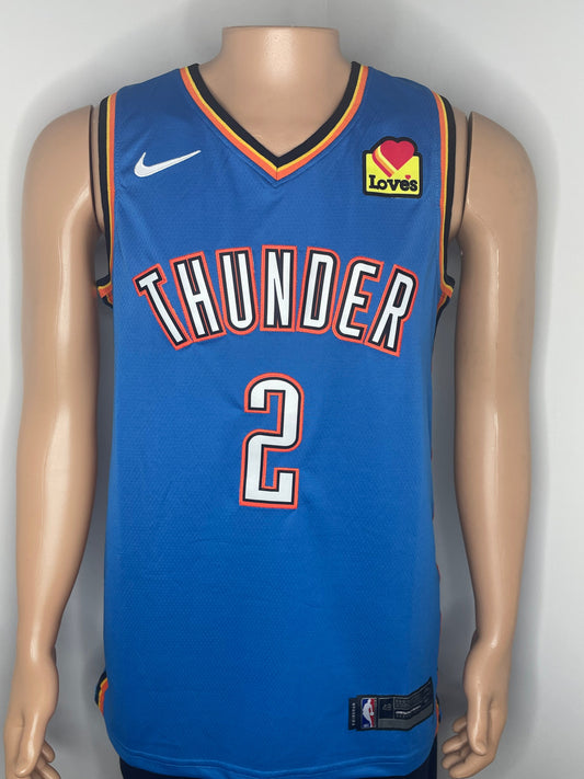 Gilgeous-Alexander #2 Oklahoma CIty Thunder 2025 Sleeveless Jersey